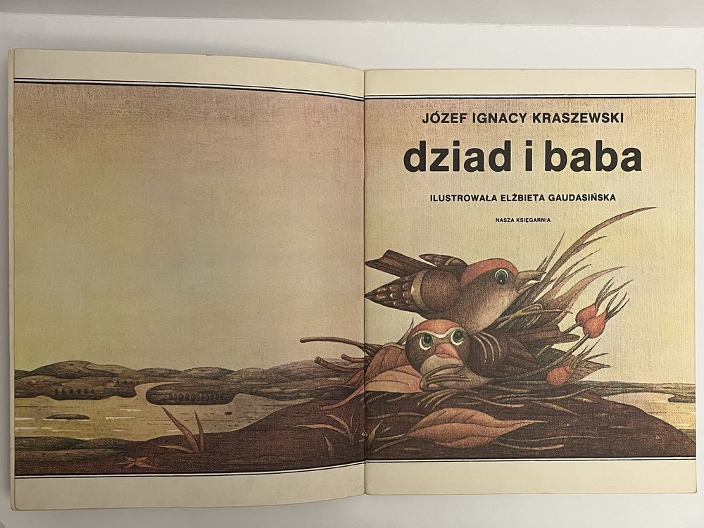 Dziad i baba - Józef Ignacy Kraszewski - książka dla dzieci [1984]