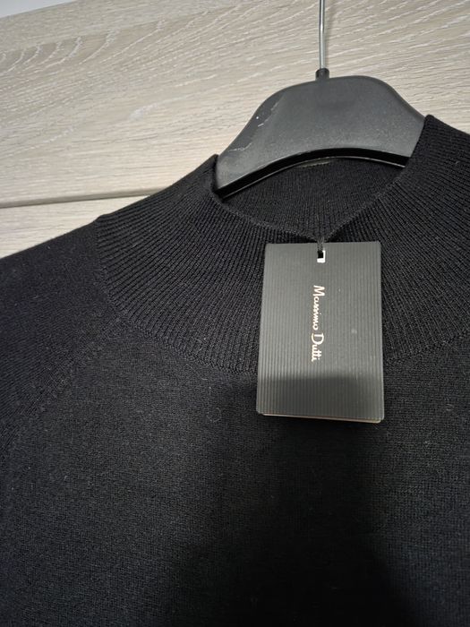 Sukienka Massimo Dutti S wełna kaszmir