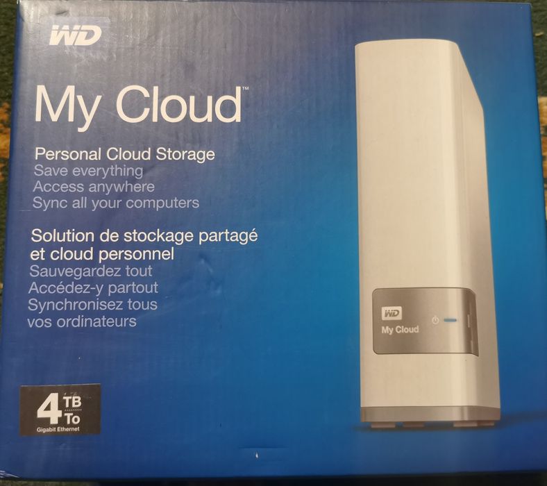 WD My cloud 4TB dysk sieciowy v2