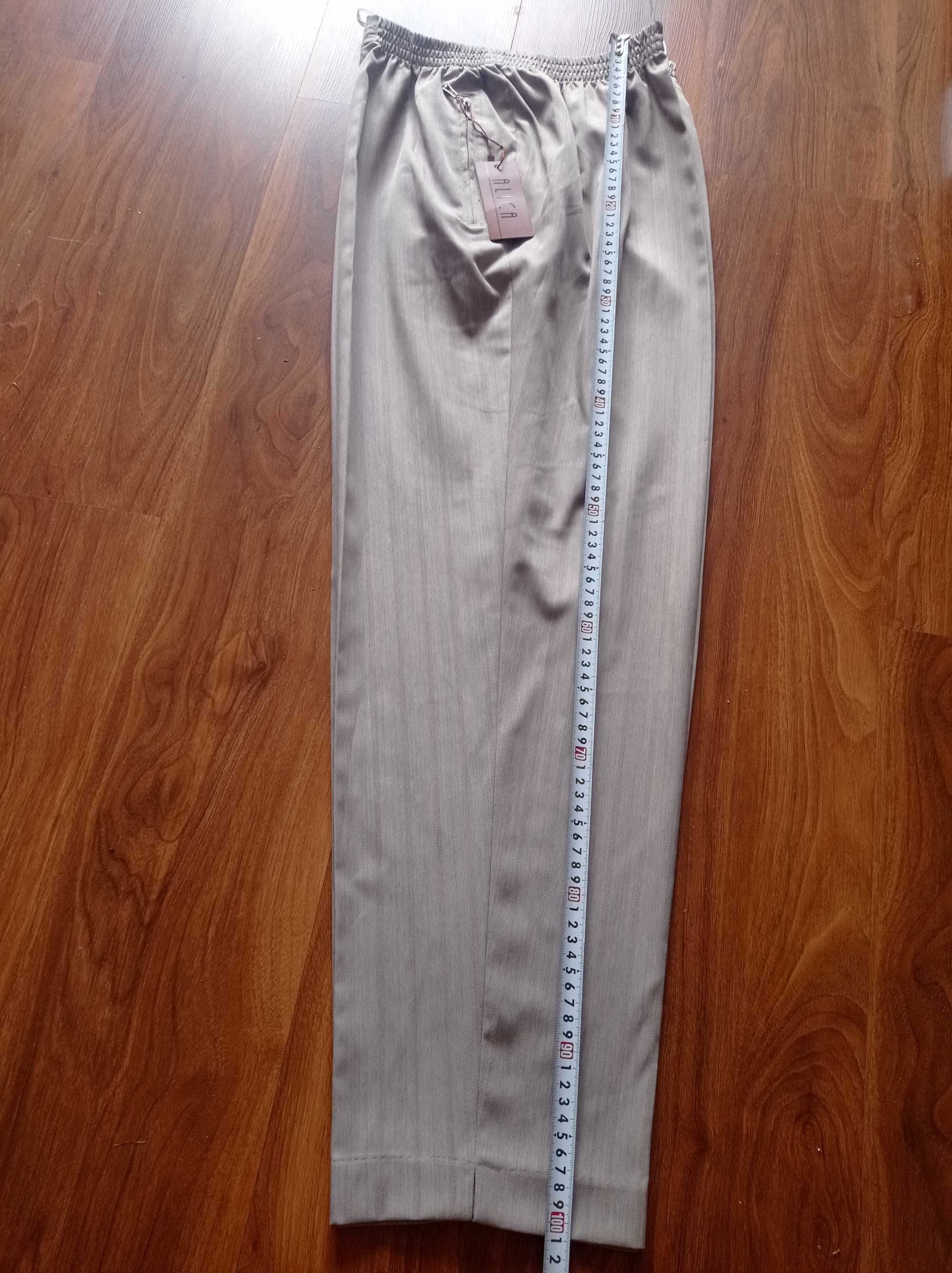 Nowe Spodnie damskie z kantka 2xl