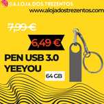 Pen Drive USB 3.0 64GB YEEYOU