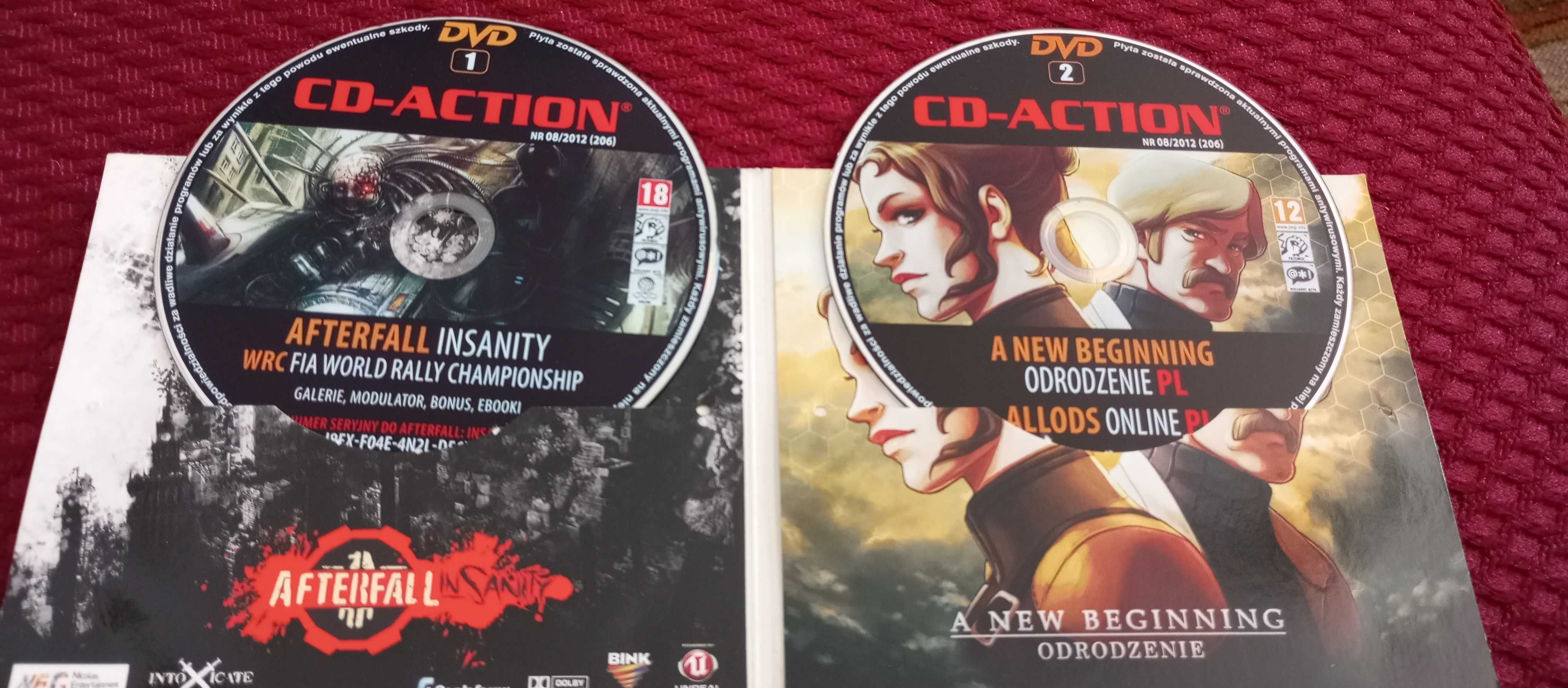 CD-ACTION 08/2012 #206 - Afterfall: Insanity, WRC FIA, A New Beginning