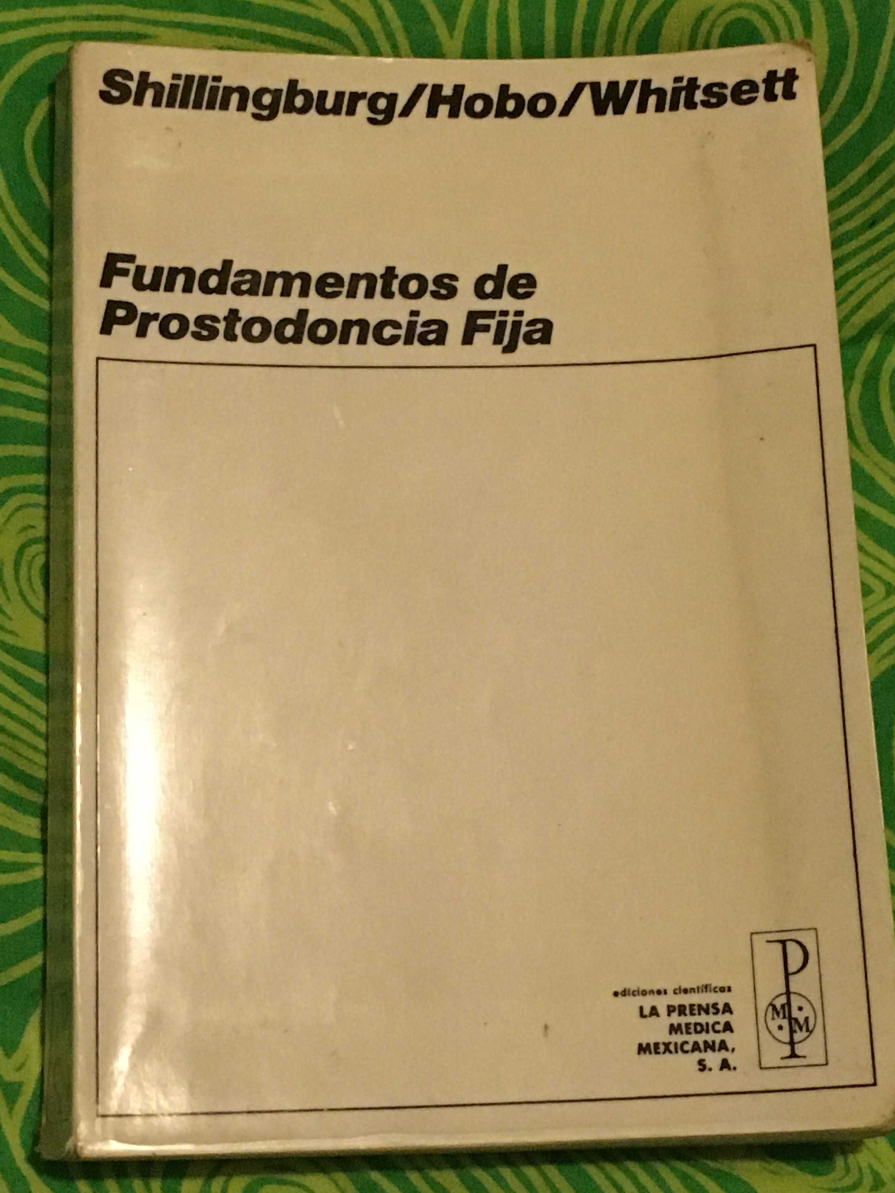 Livro Fundamentos de Prostodoncia Fija