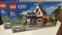 Конструктор LEGO City 60398 Семейный дом и электромобиль 462 деталей