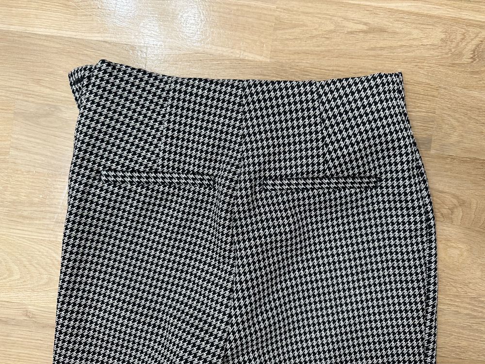 Spodnie eleganckie chinosy H&M cygaretki kratka 34 xs