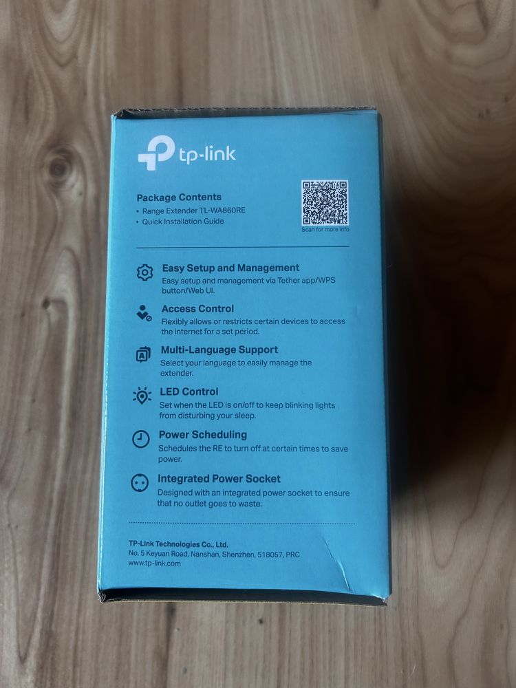 wzmacniacz wifi tp link tl wa860re