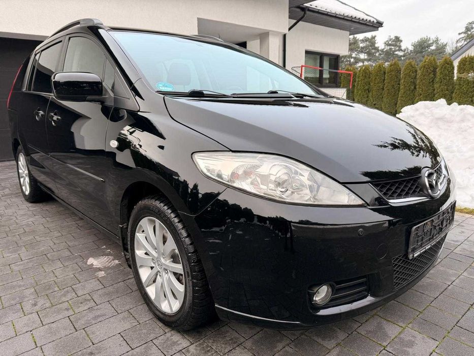 Mazda 5 Exclusive 2.0b -7 os -Bardzo Ładny Stan -Bez Korozji-Rej.160zł