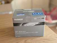 Tamron SP 90 mm f/2.8 Di MACRO 1:1 VC USD Canon zestaw nowy soft