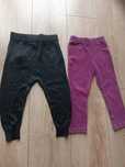 Spodnie legginsy i haremki rozm. 86/92