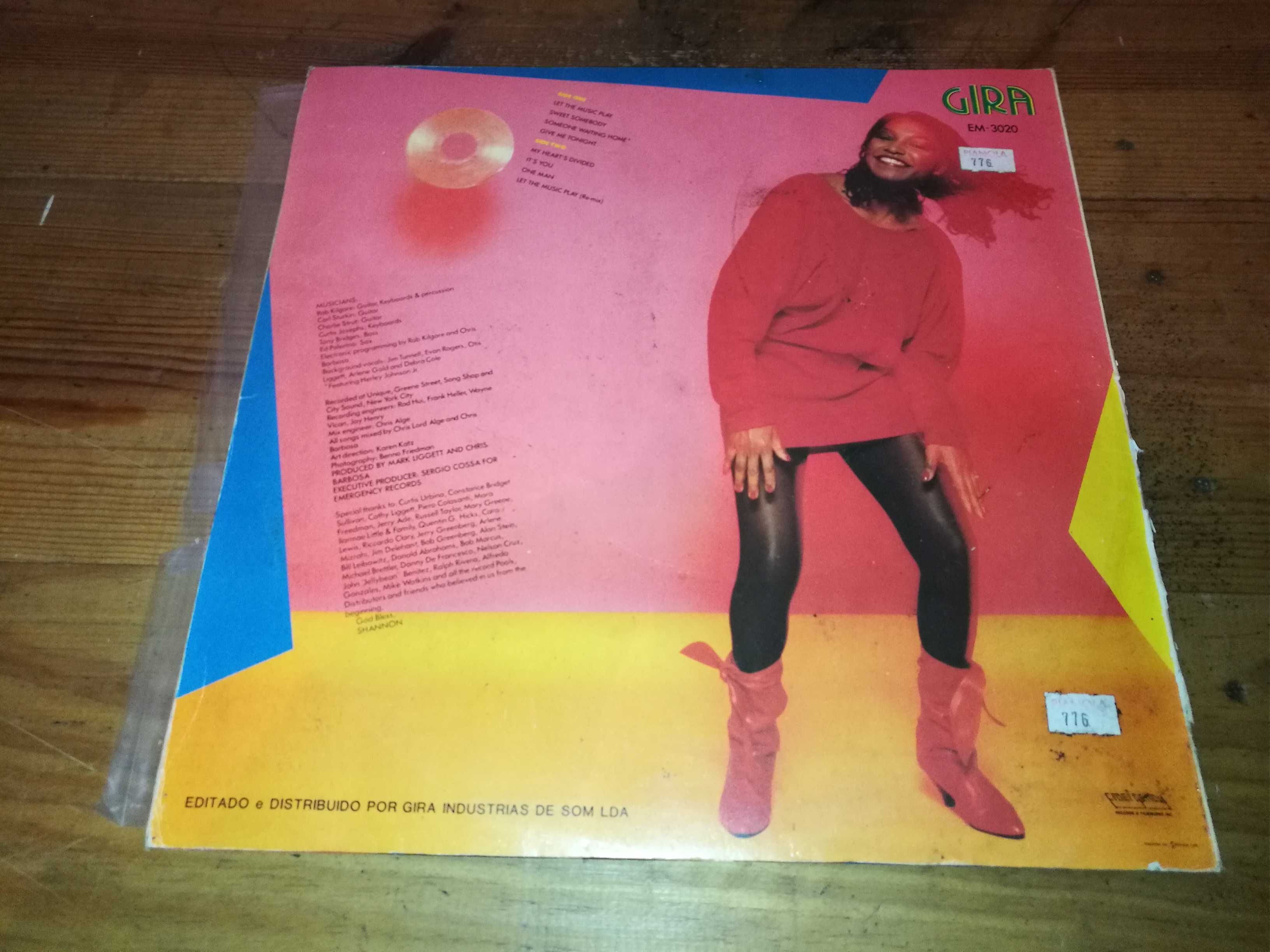 SHANNON   (FUNK-SOUL) - Let's The Music Play LP