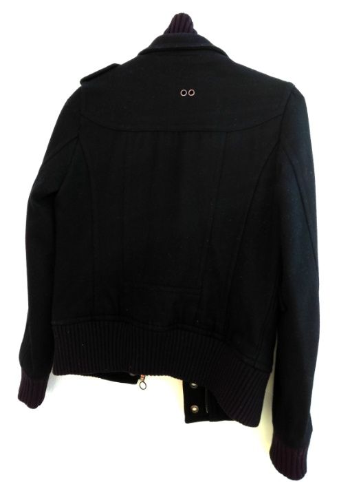 Casaco preto lã - Zara - tamanho M/S