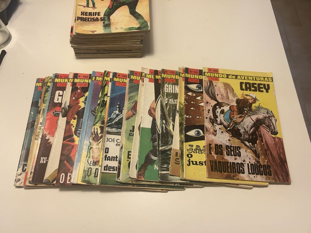 Mundo de Aventuras 1.ª série 1959-73 banda desenhada