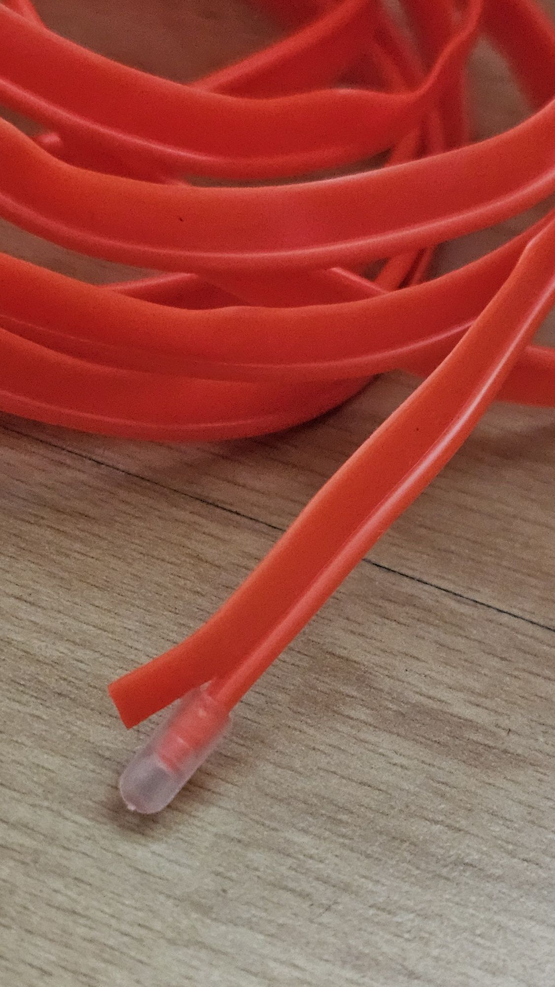Światłowód 3m 12v tuning ambient light wtyczka zapalniczki neon led