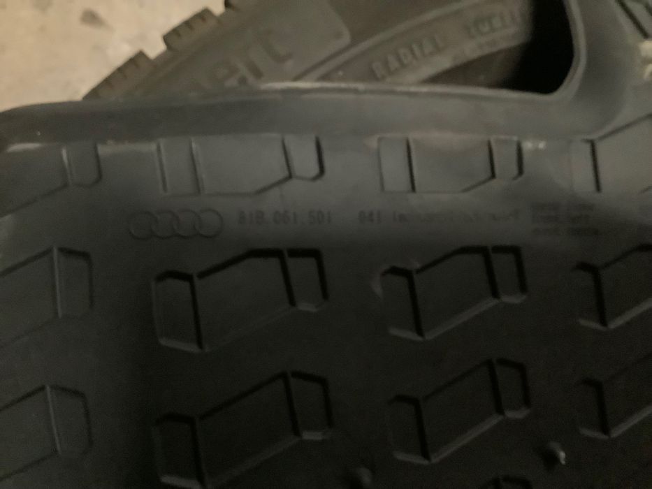 Dywaniki gumowe AUDI Q2 oryginał ASO