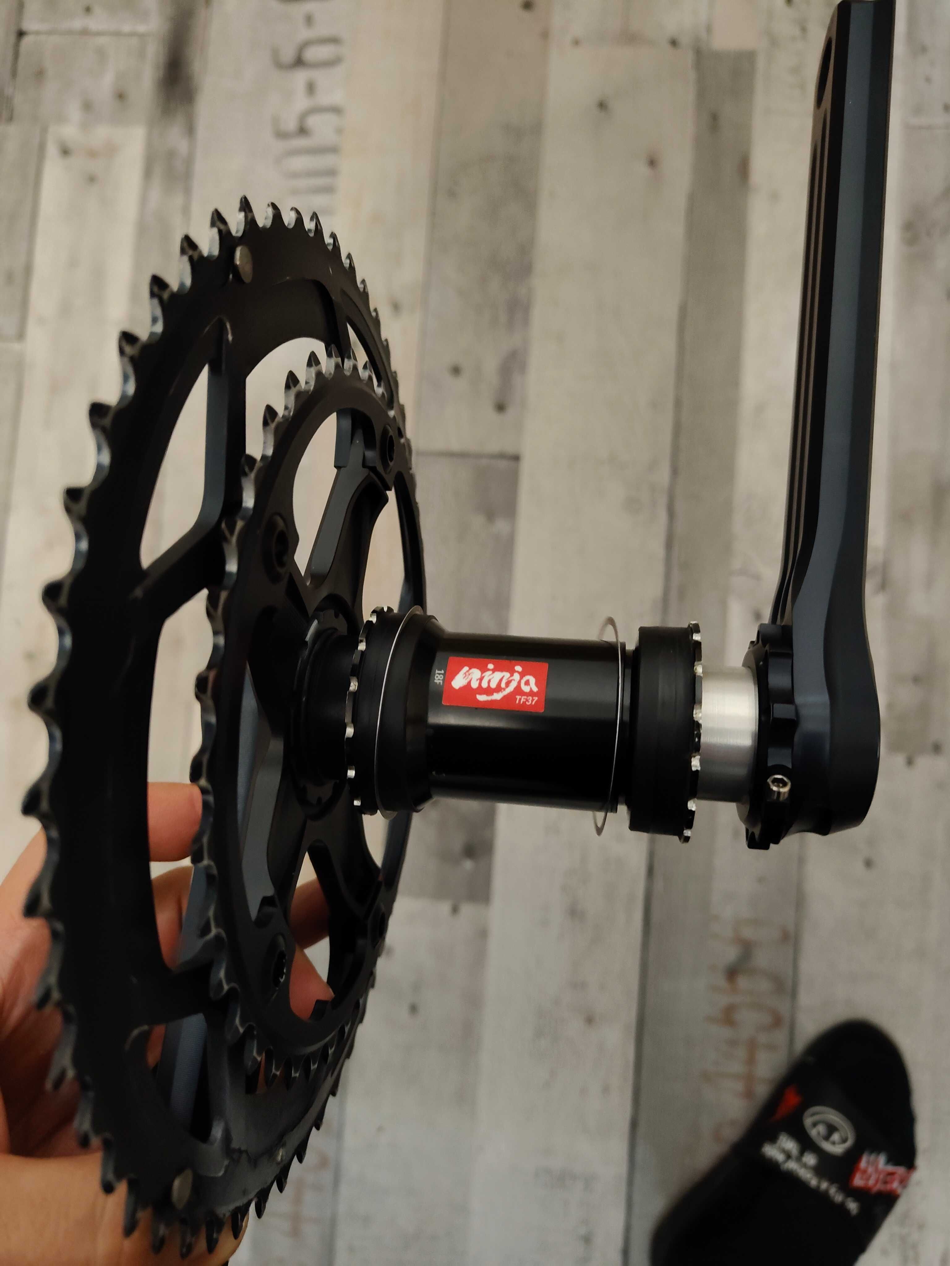 Mechanizm korbowy Rotor Cervelo 3D+ 53/39