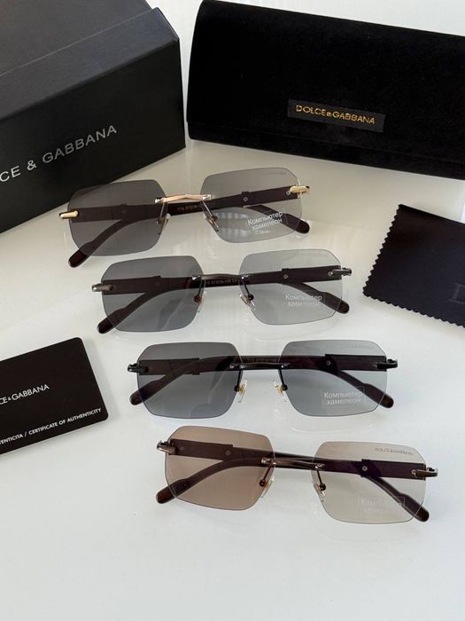 Окуляри унісекс Хамелеони  Dolce Gabbana DG фотохром прозорі чоловічі