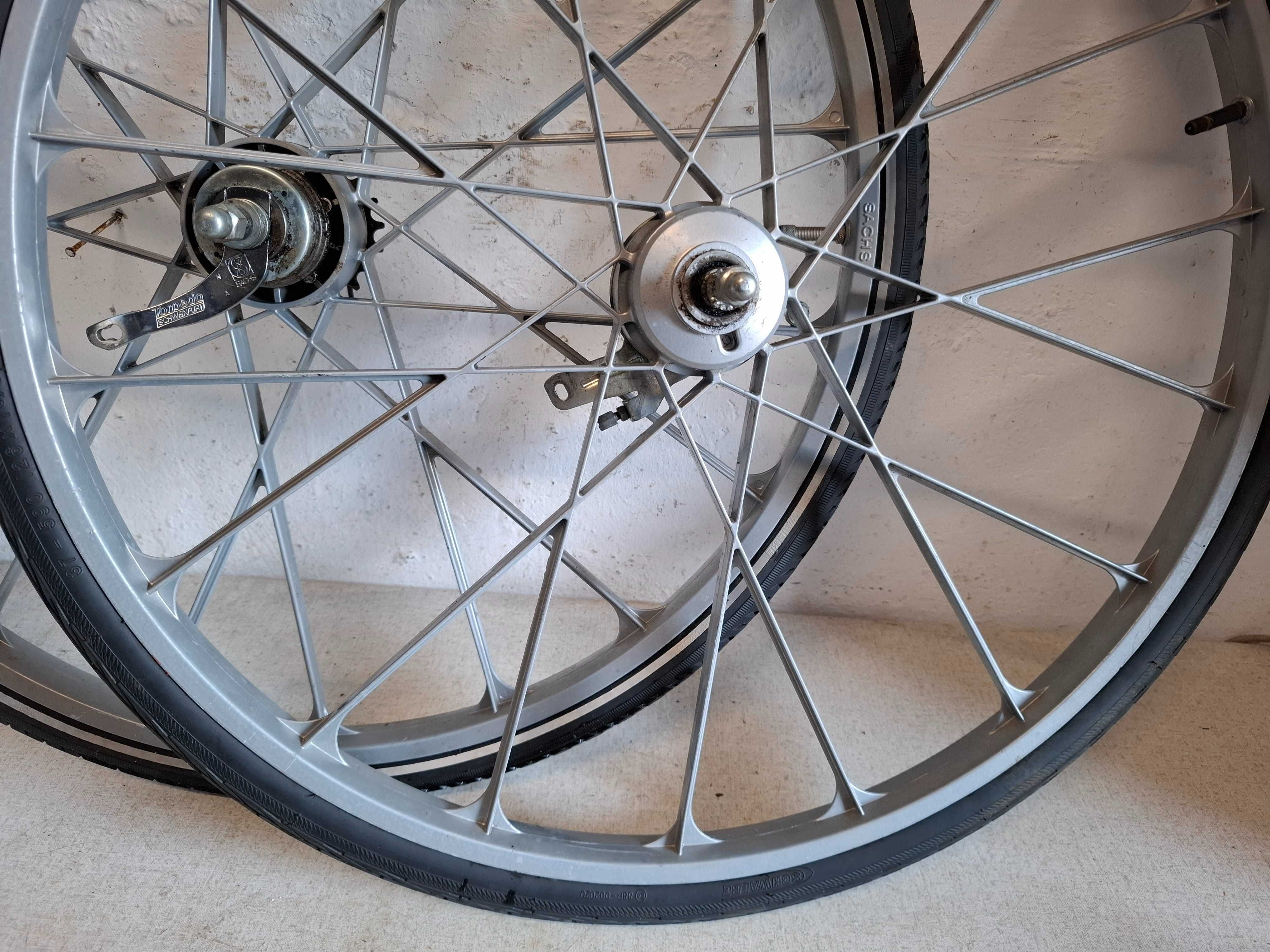 Komplet kół aluminiowych do roweru spalinowego SACHS Torpedo 26"