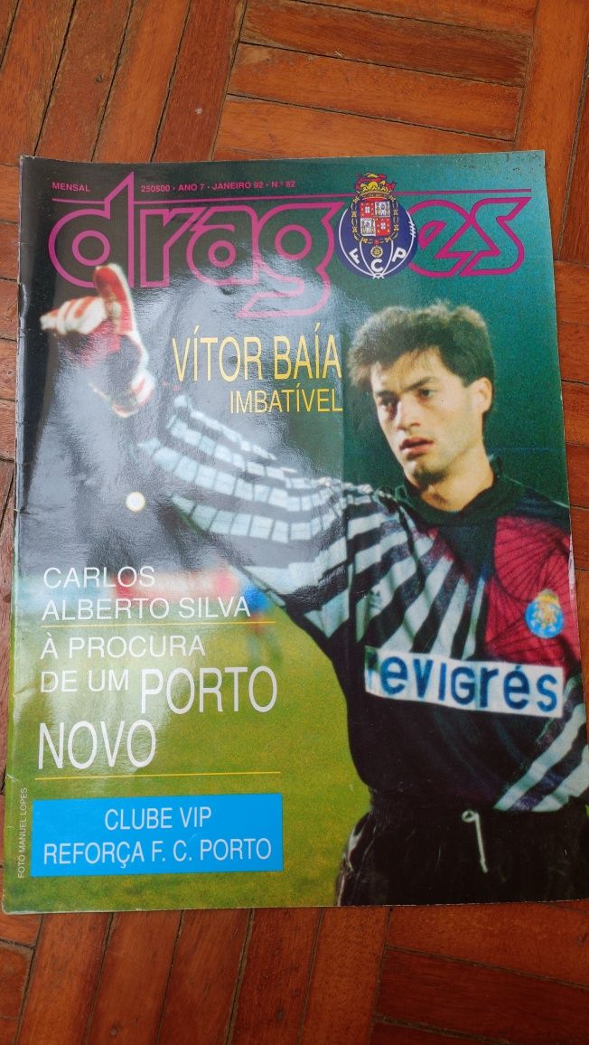 Revistas antigas Dragões 1992