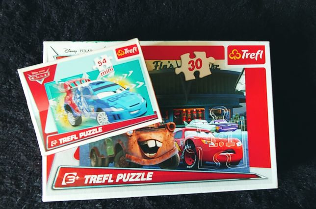 Puzzle Trefl Auta 30 + 54 mini