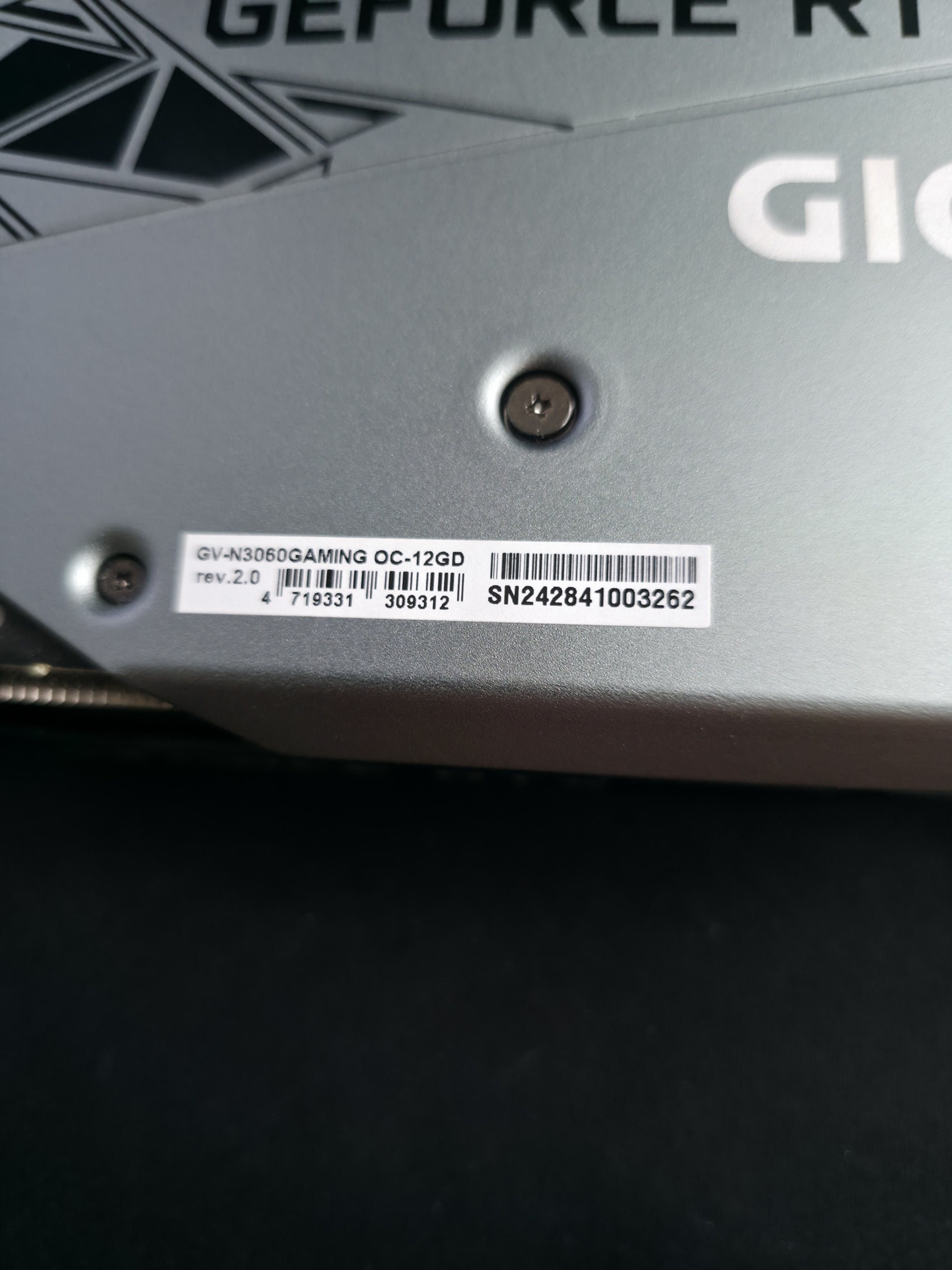 Karta graficzna Gigabyte GeForce RTX 3060 Gaming OC 12G