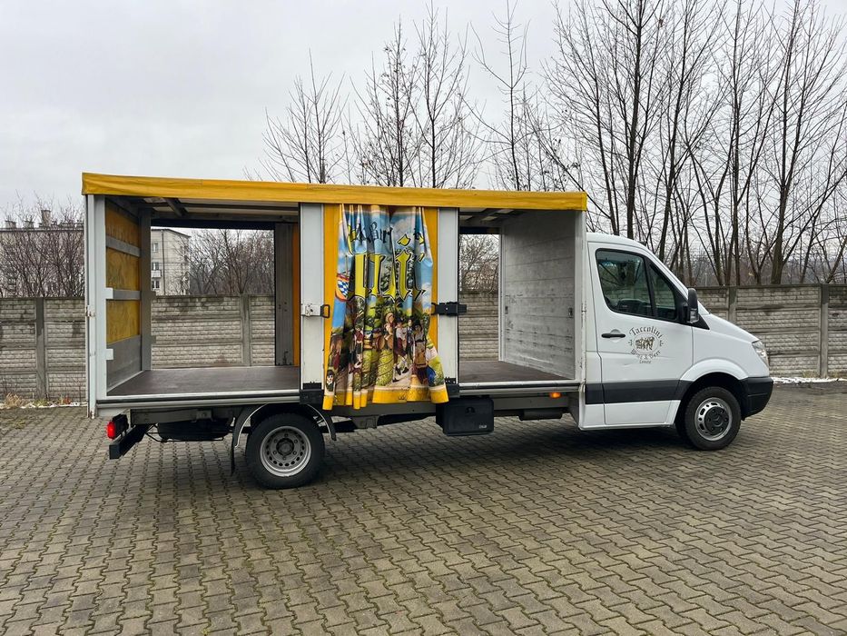 Mercedes-Benz SPRINTER 416  ZDROWIUTKI / klima / GWARANCJA / kontener plandeka firanka / 316 516