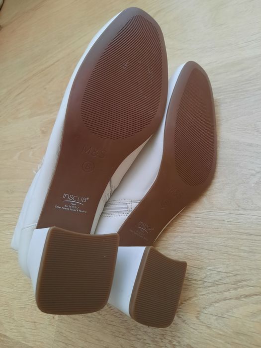 Кожаные ботильоны ботинки батального размера