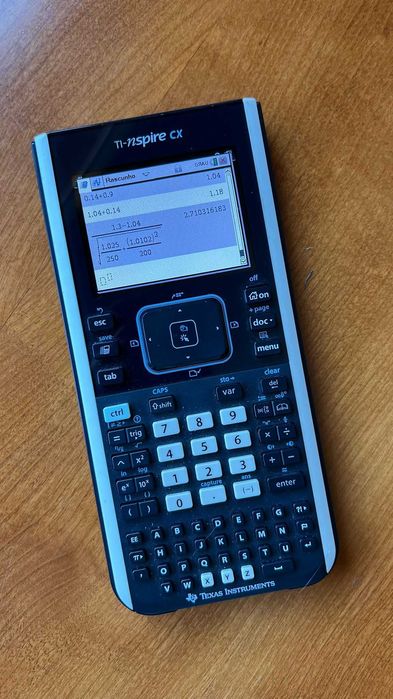 TI-nspire CX - calculadora grafica