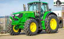 Трактор John Deere 6150 M - 2015 - 7529 м/г-POWERQUAD-оригінальні шини