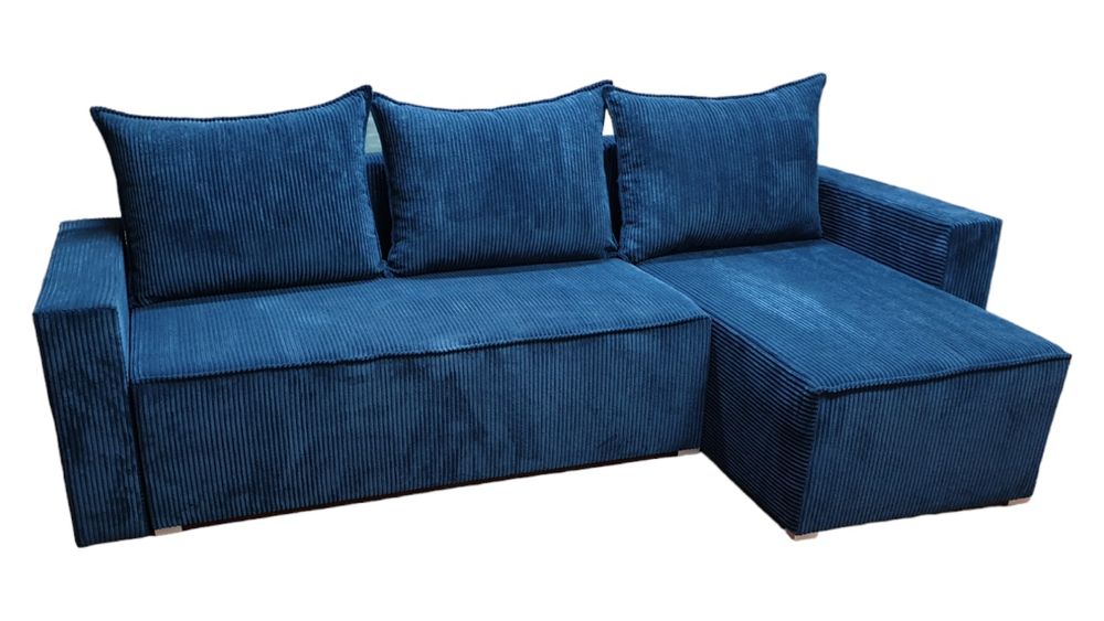 Rogówka Narożnik z Bokami TKANINA sztruks Nowość! DOSTAWA