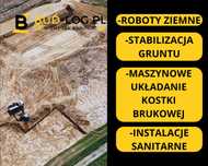 Roboty ziemne, wykopy, nasypy, wymiany, niwelacja