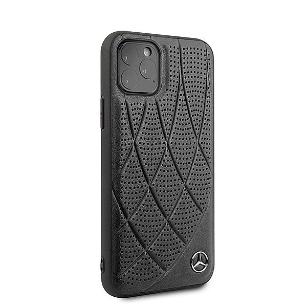 Etui Mercedes Bow Line na iPhone 11 Pro - czarne