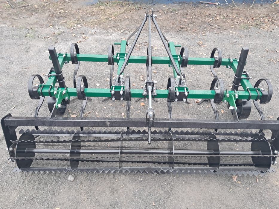 Культиватор з котком 1,8м типу європак пружинний передпосівний до трак