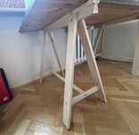 Blat IKEA 75x50 wraz z koziołkami - komplet.