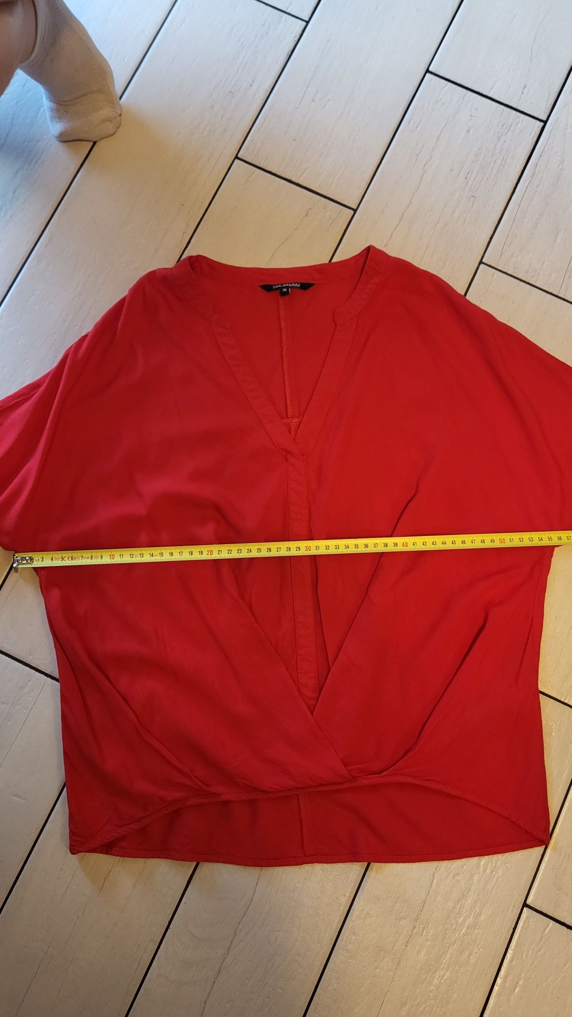 Bluzka czerwona rozmiar 36, S Top Secret
