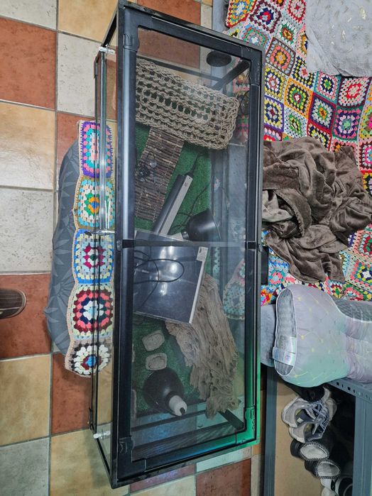 Vendo terrário répteis