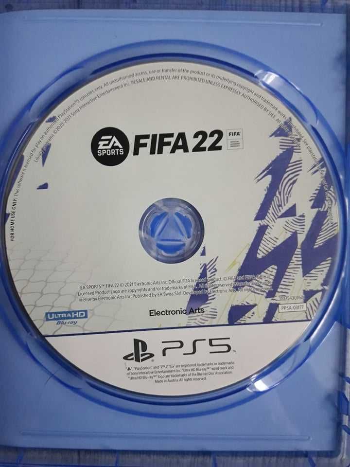 Gra FIFA 22 Polska Wersja PlayStation 5 PS5 Playstation