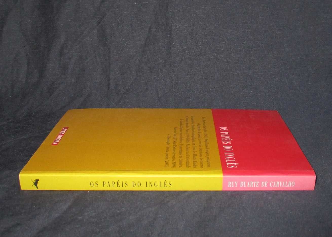 Livro Os papéis do Inglês Ruy Duarte de Carvalho