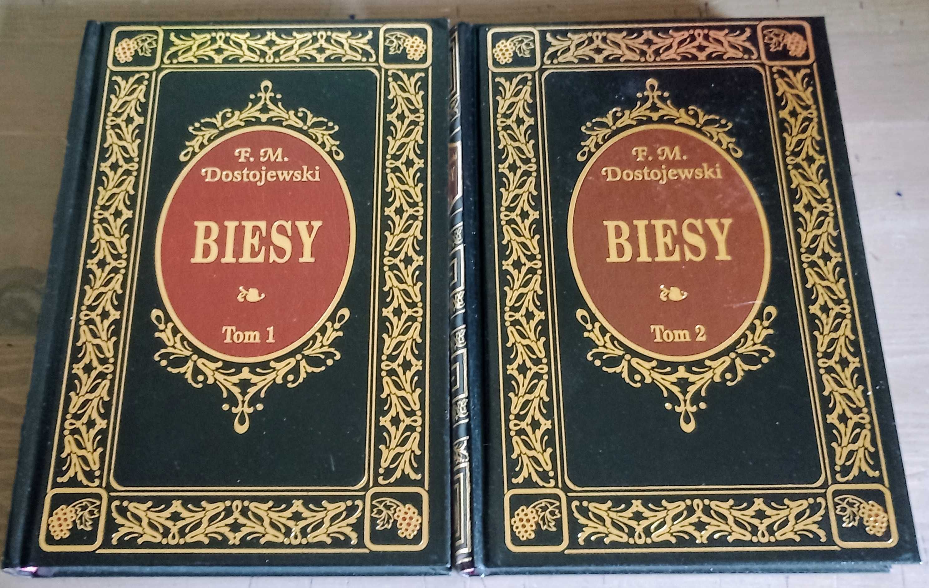 Fiodor Dostojewski Biesy tom 1-2 komplet Ex Libris 2001