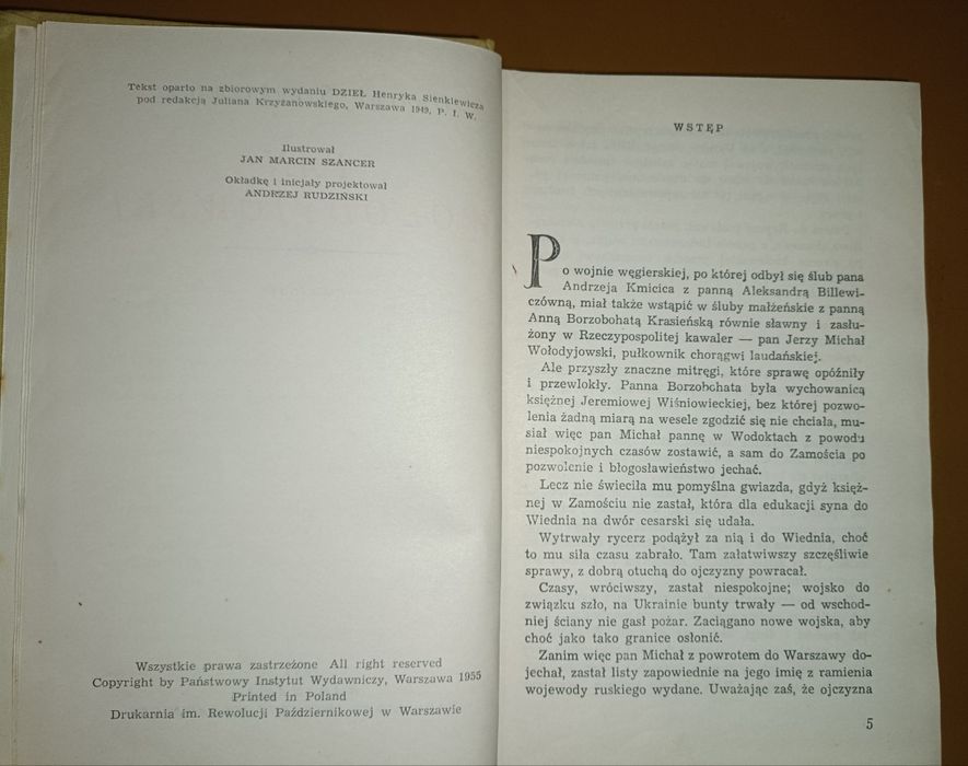 Генрик Сенкевич. Пан Володийовський. Книга польською мовою