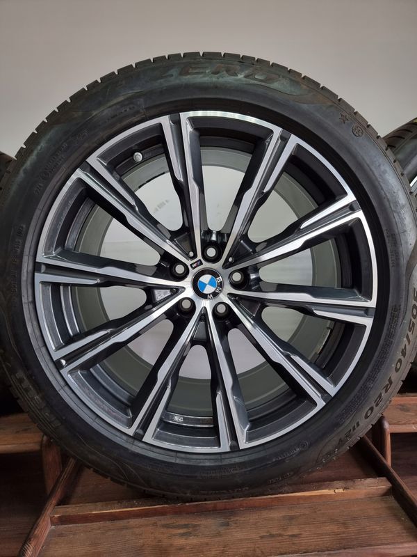 Oryginalne Letnie Koła Bmw X5 G05 X6 G06 Pirelli 20 Cali M-pakiet Runf