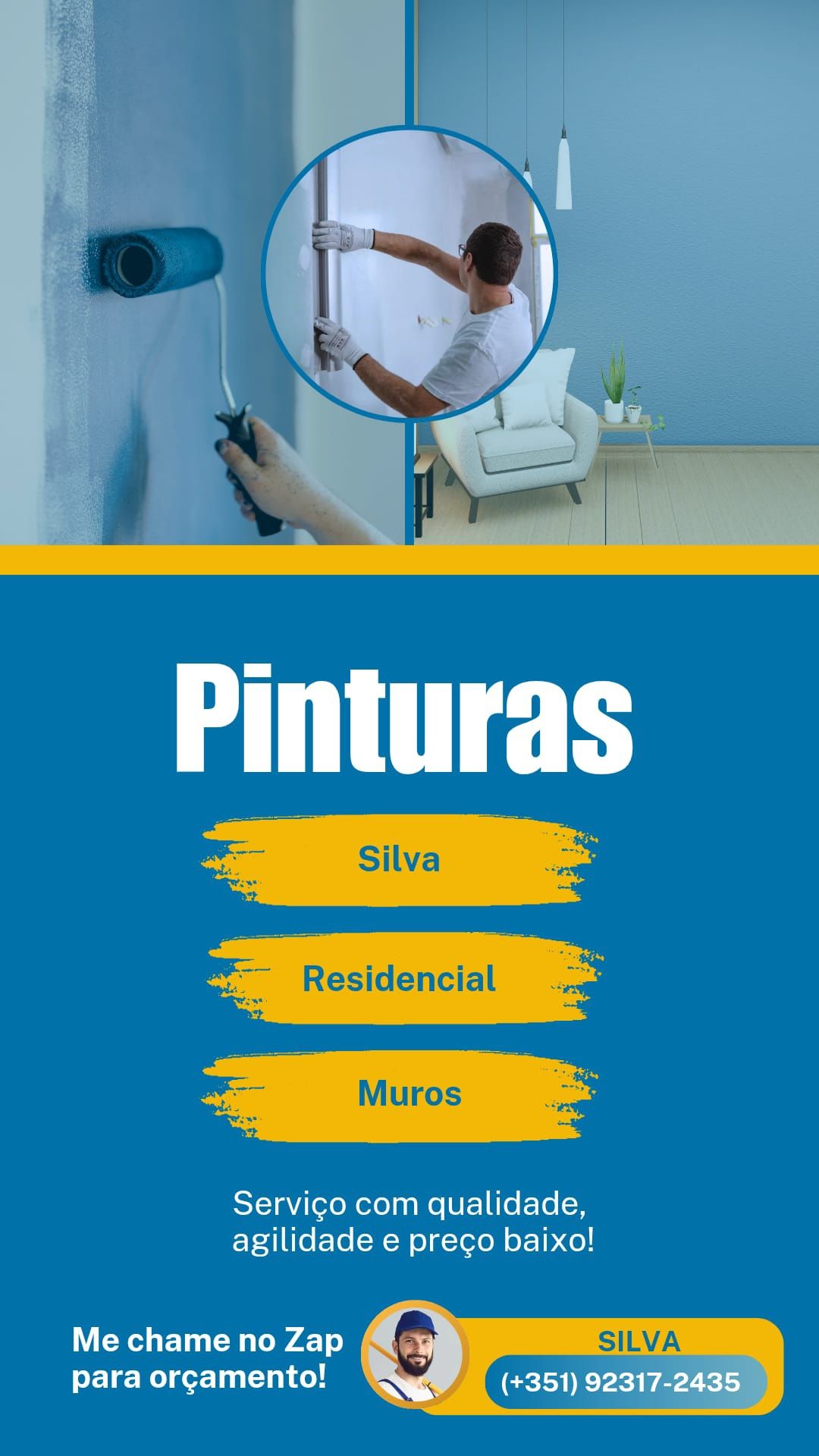 Serviço de pintura barato e com qualidade