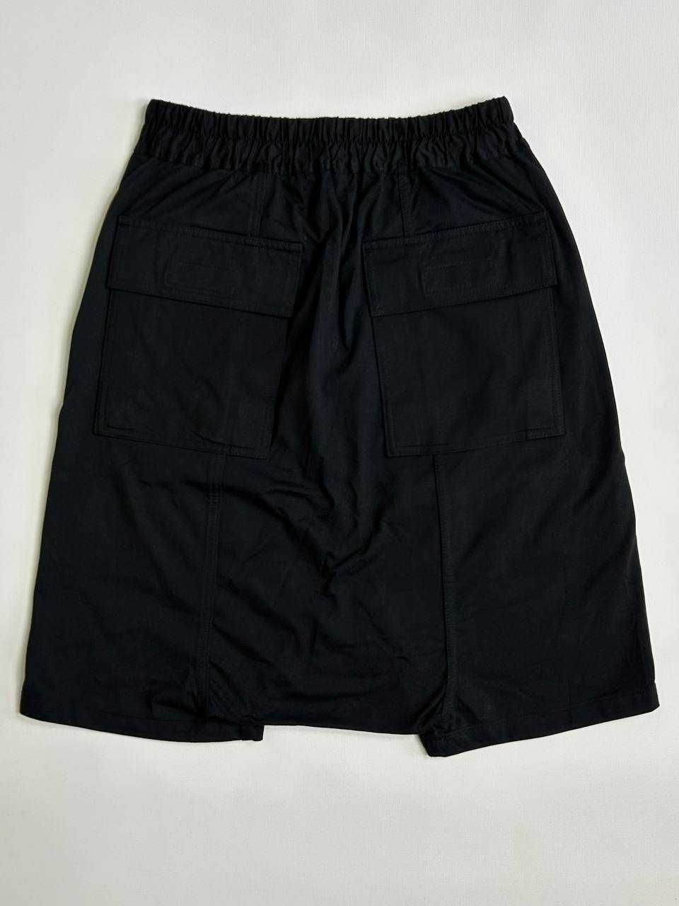 Rick Owens cargo shorts шорти чорні карго шорты черные opium опиум