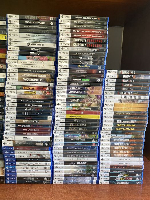 Lote de jogos PS4/PS5