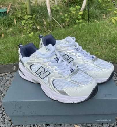 New Balance 530 White Silver Navy Eu39