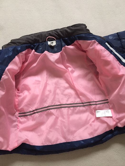Тепла курточка 3-4 р від h&m