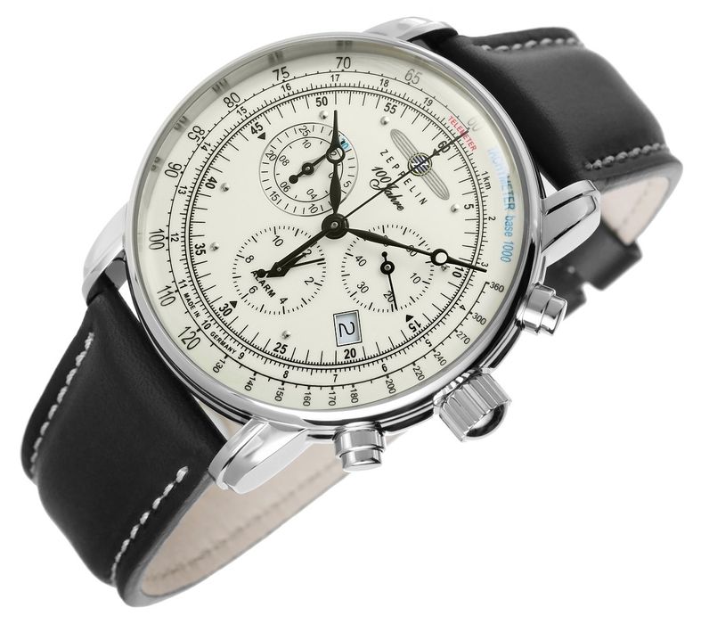 zegarek męski zeppelin 100 yahre 8680-3 + box
