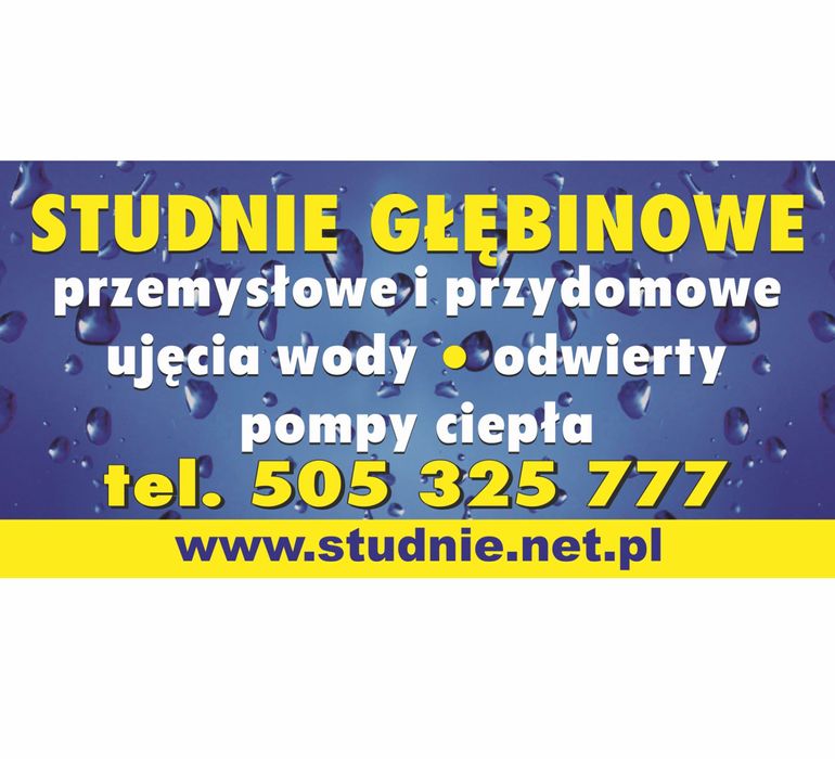 Geotech studnie głębinowe odwierty pompy wiercenie studni darmowa woda