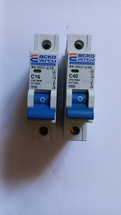 Електро вимикачі , диференційний вимикач