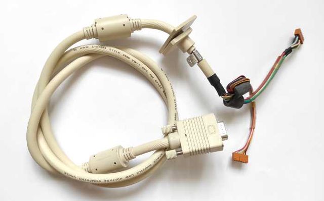 Kabel D-Sub 14-pin VGA Przewód sygnałowy monitora LG SW 44i