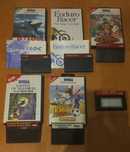 Conjunto de 6 jogos Master System